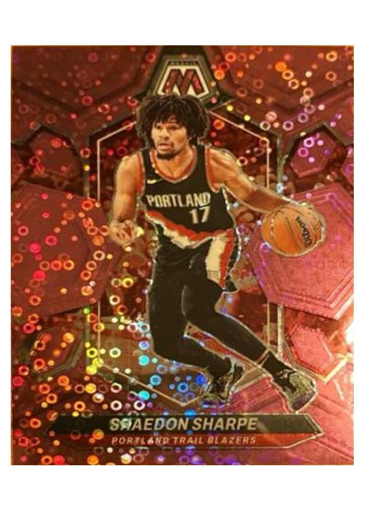 2023-24 Panini Mosaic Base Set Shaedon Sharpe #177 card