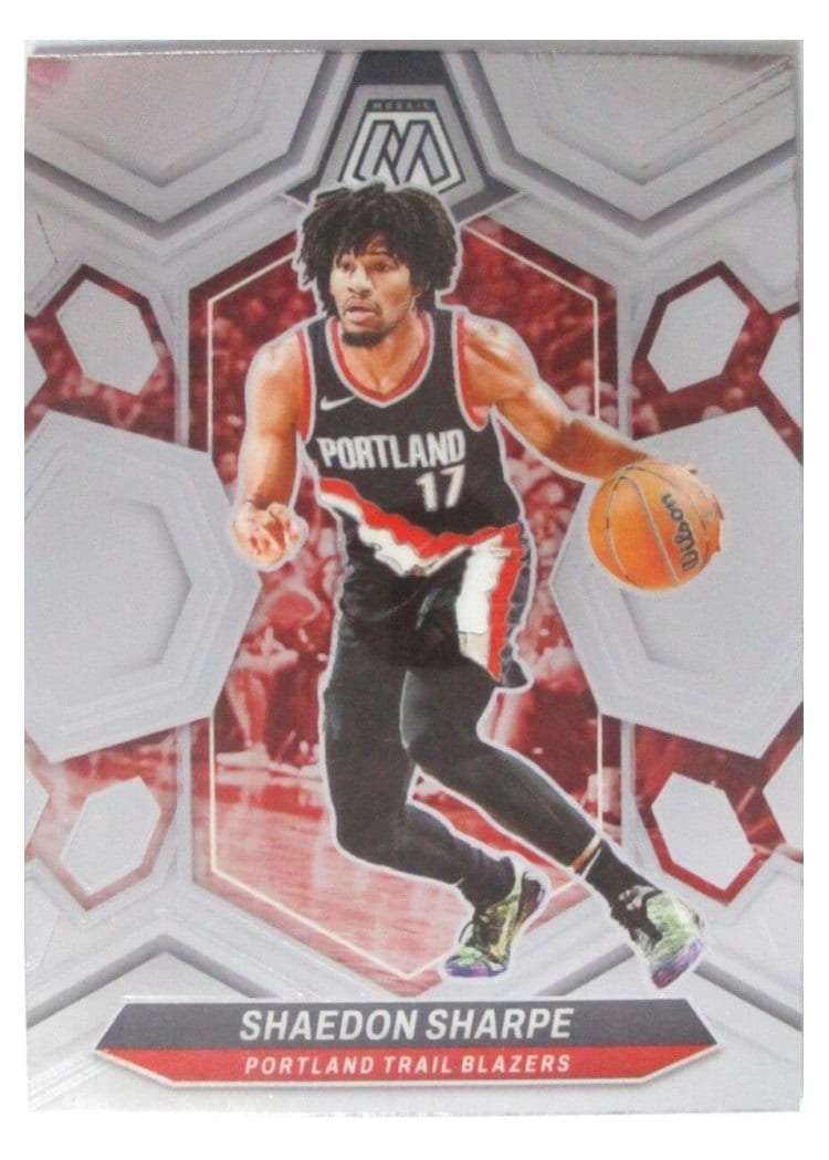 2023-24 Panini Mosaic Base Set Shaedon Sharpe #177 card