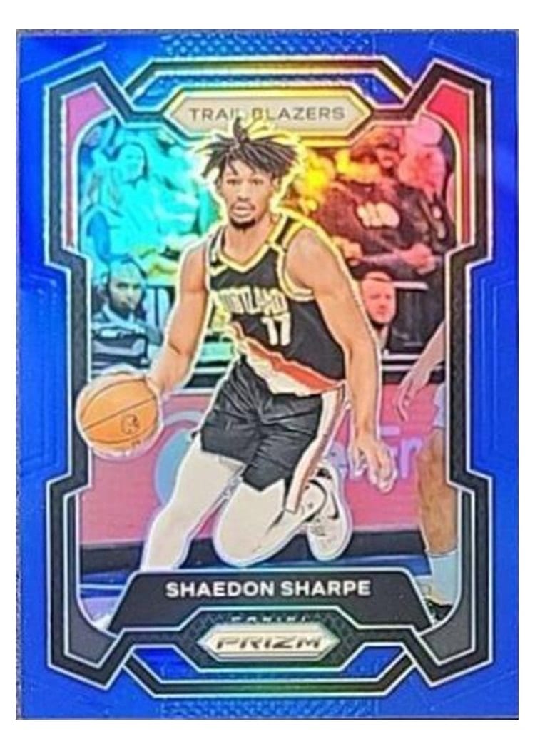 2023-24 Panini Prizm Base Set Shaedon Sharpe #104 card