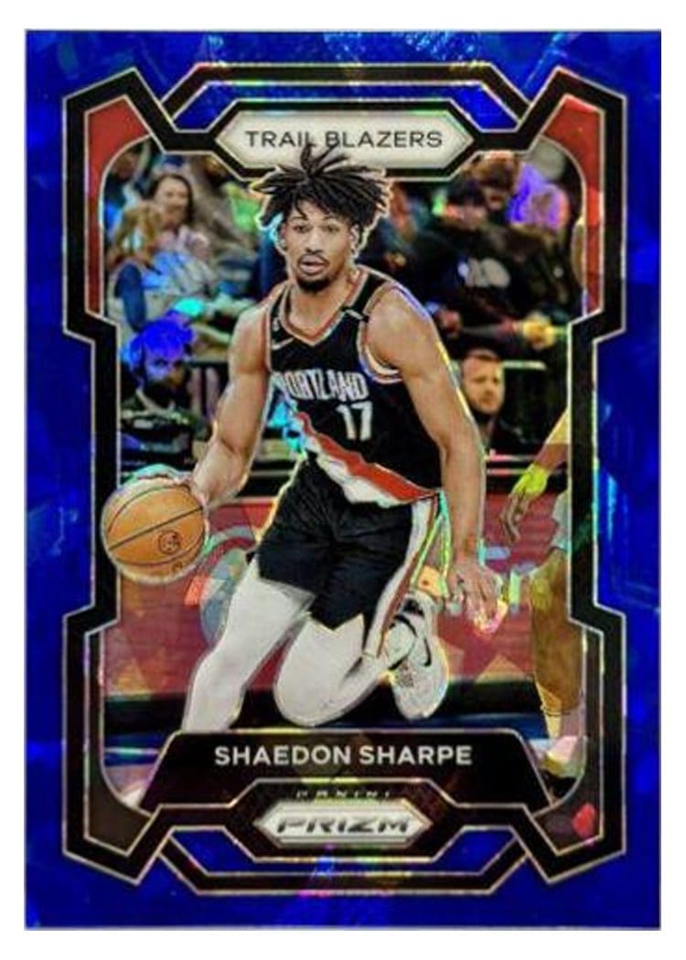 2023-24 Panini Prizm Base Set Shaedon Sharpe #104 card