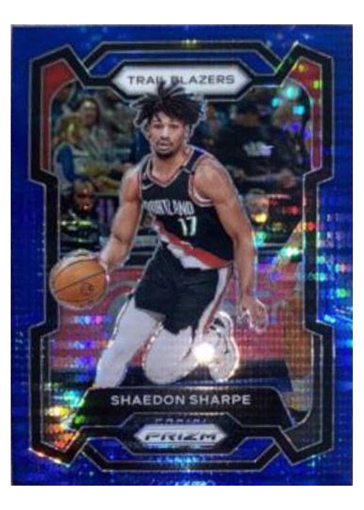 2023-24 Panini Prizm Base Set Shaedon Sharpe #104 card