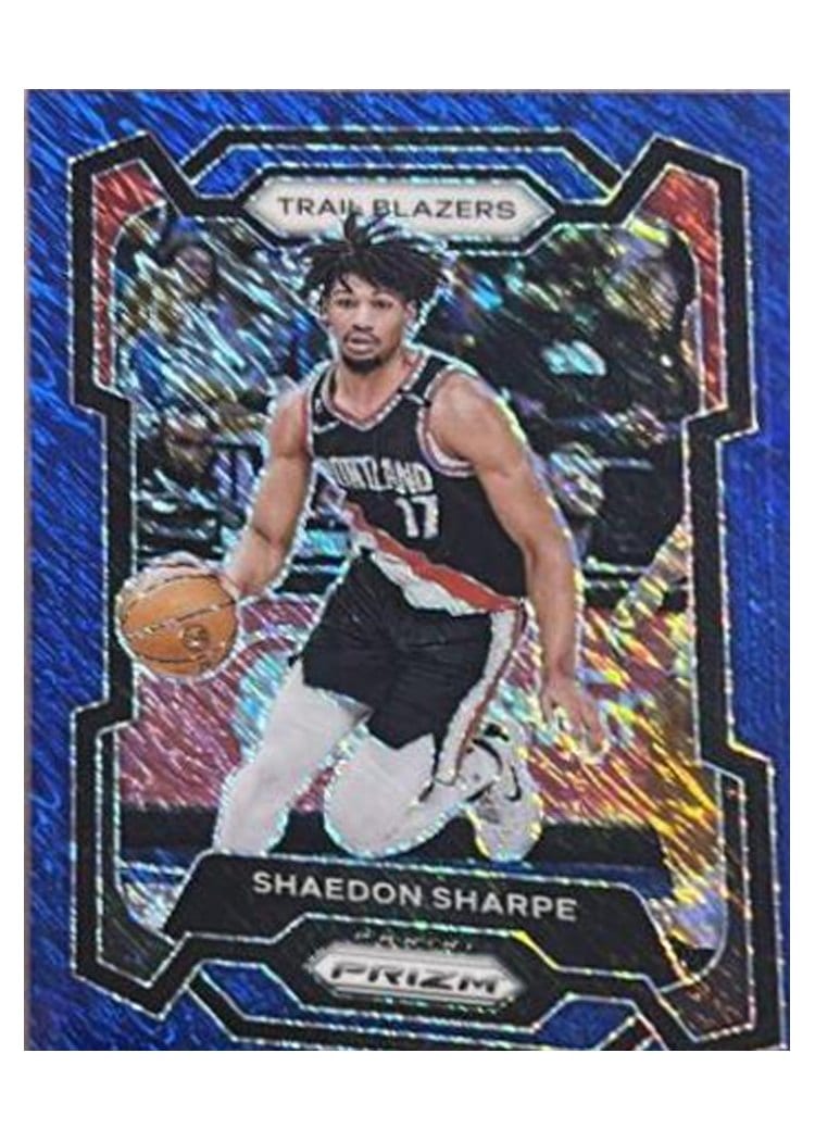 2023-24 Panini Prizm Base Set Shaedon Sharpe #104 card