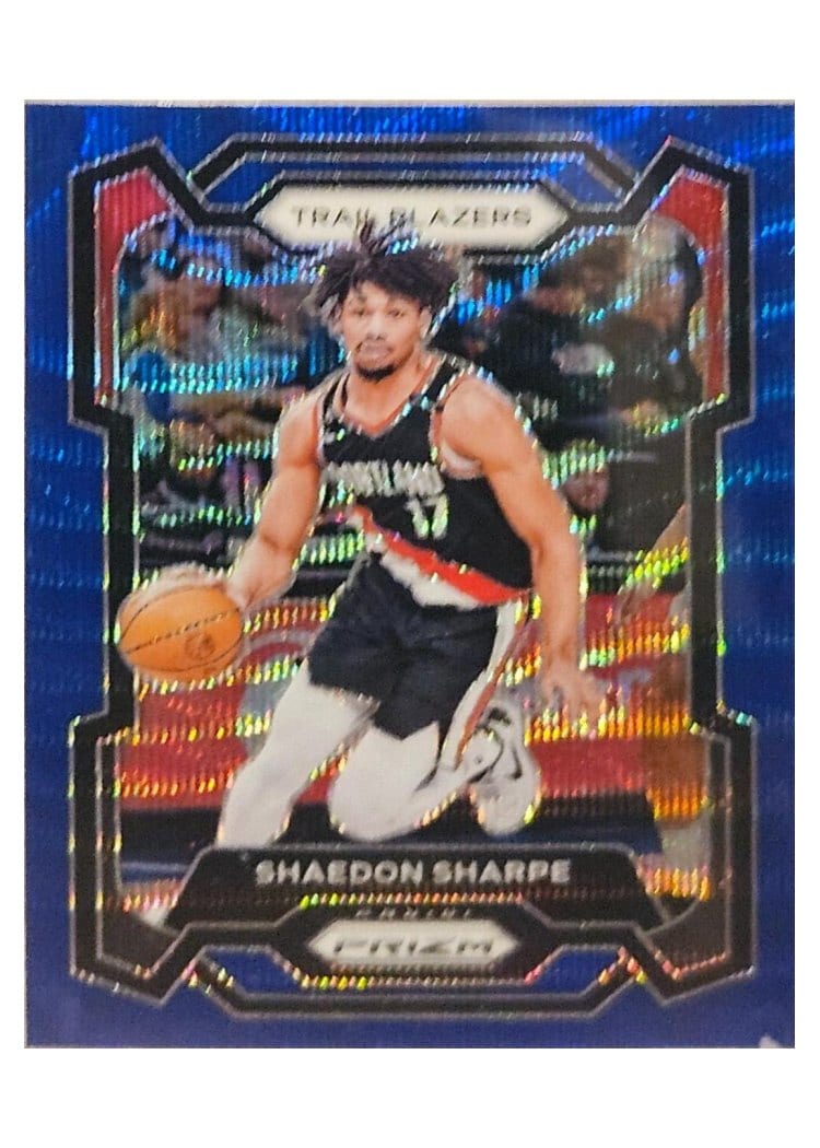 2023-24 Panini Prizm Base Set Shaedon Sharpe #104 card