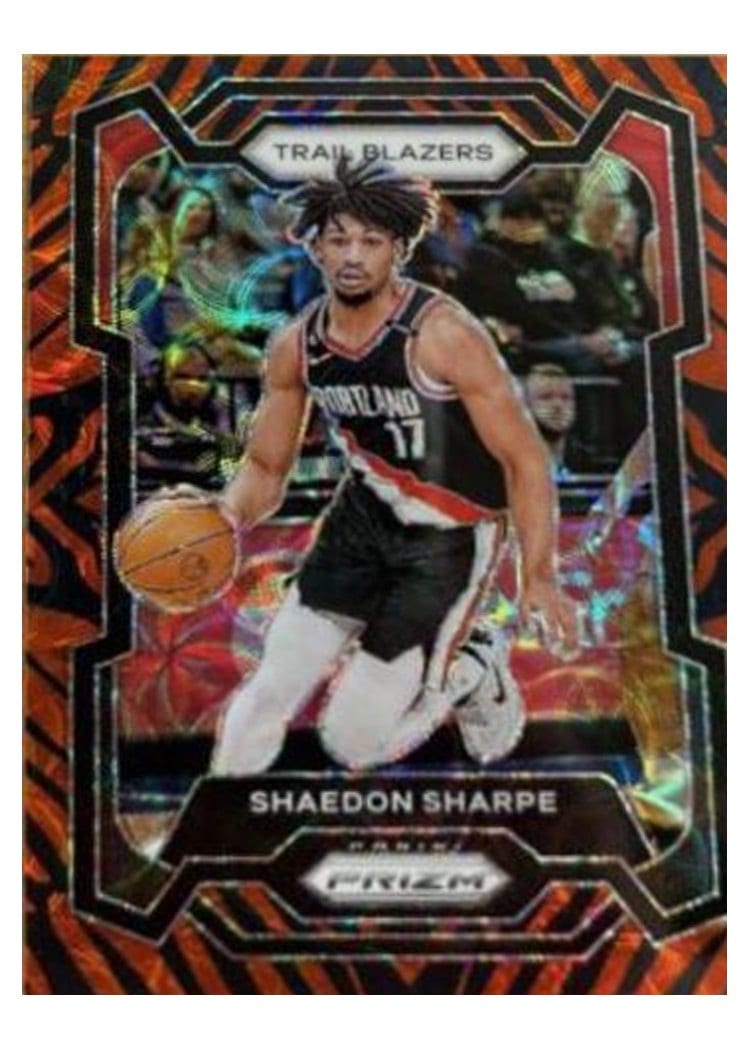 2023-24 Panini Prizm Base Set Shaedon Sharpe #104 card