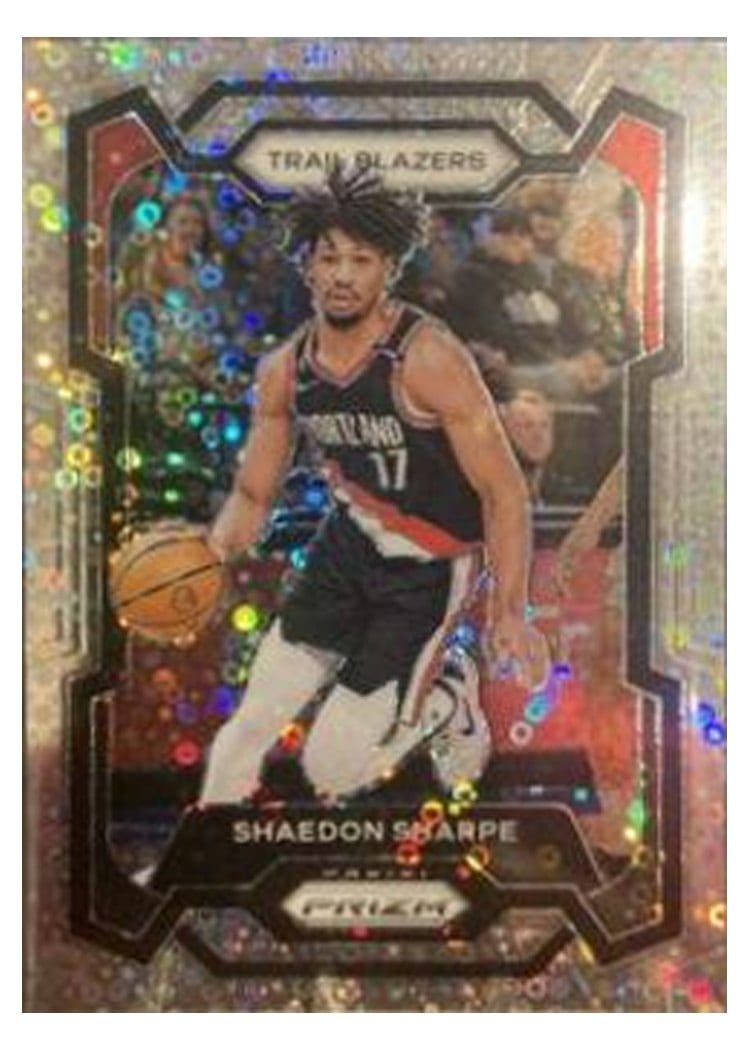 2023-24 Panini Prizm Base Set Shaedon Sharpe #104 card