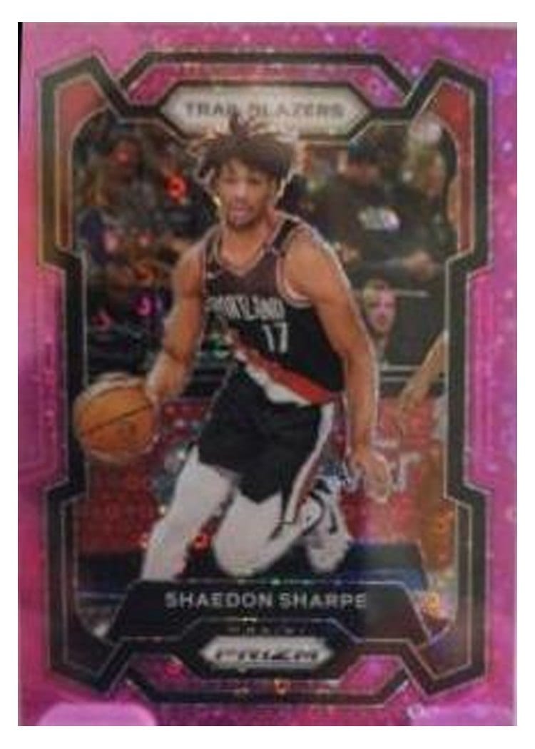 2023-24 Panini Prizm Base Set Shaedon Sharpe #104 card
