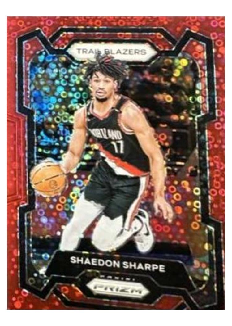 2023-24 Panini Prizm Base Set Shaedon Sharpe #104 card