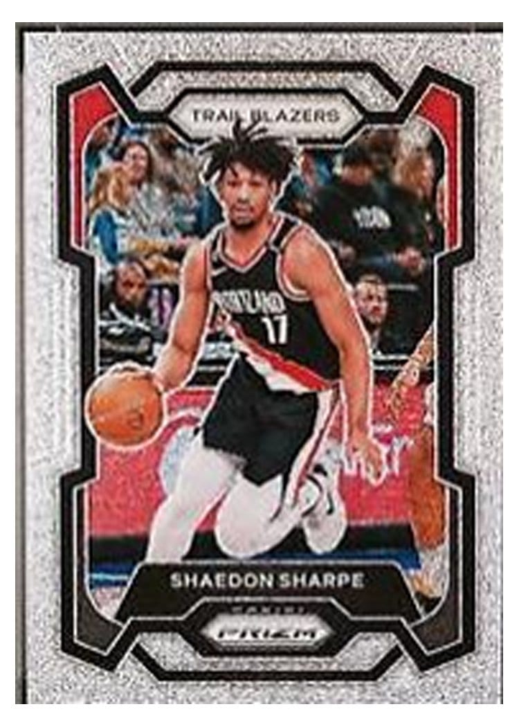 2023-24 Panini Prizm Base Set Shaedon Sharpe #104 card