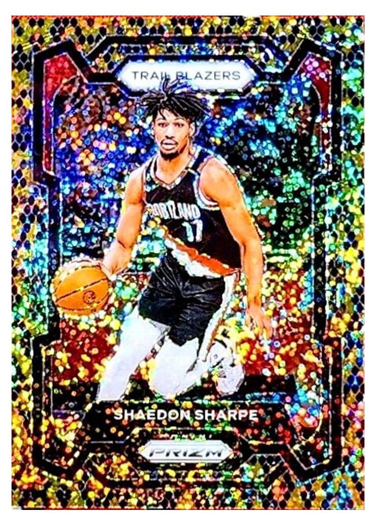 2023-24 Panini Prizm Base Set Shaedon Sharpe #104 card