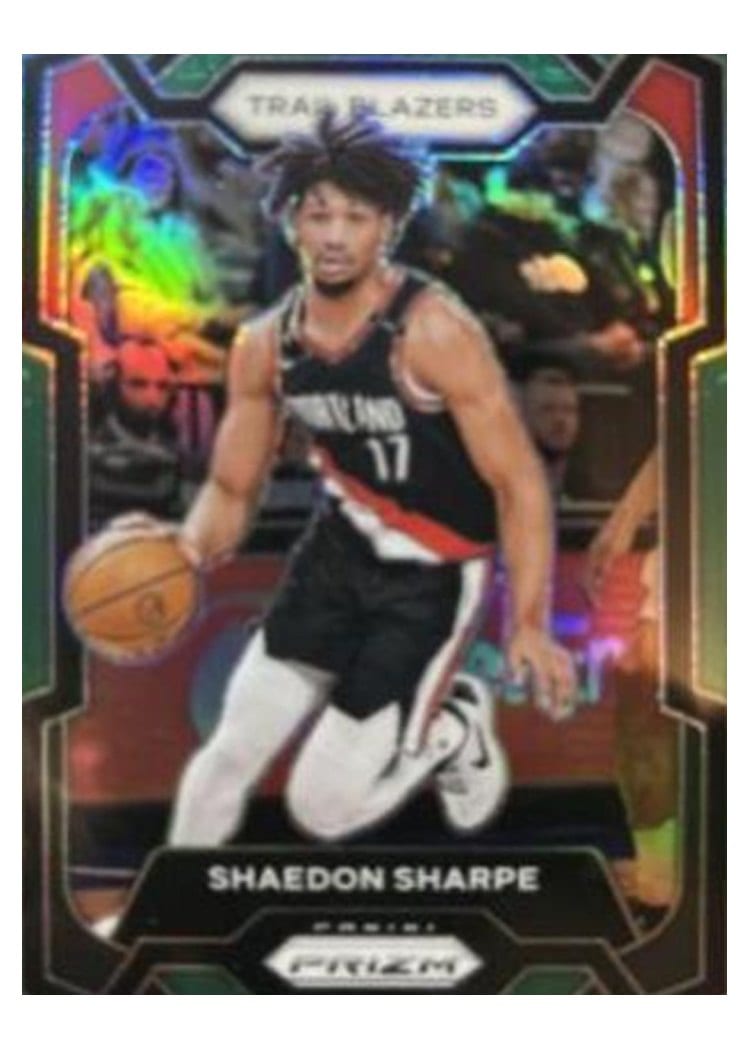 2023-24 Panini Prizm Base Set Shaedon Sharpe #104 card