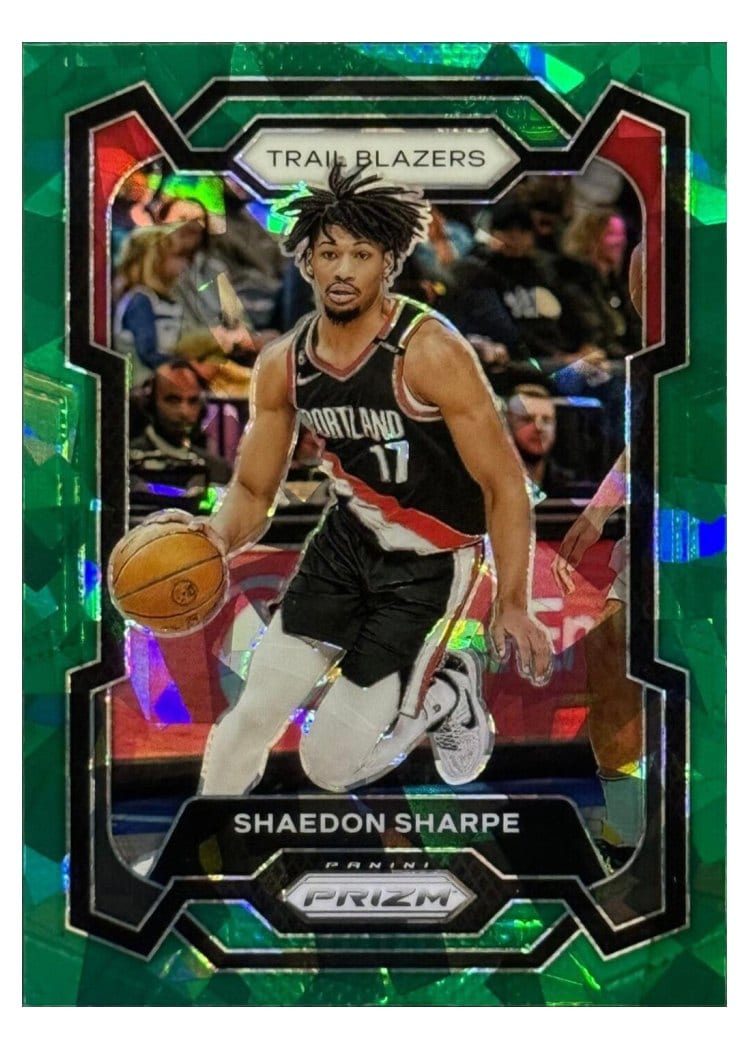 2023-24 Panini Prizm Base Set Shaedon Sharpe #104 card