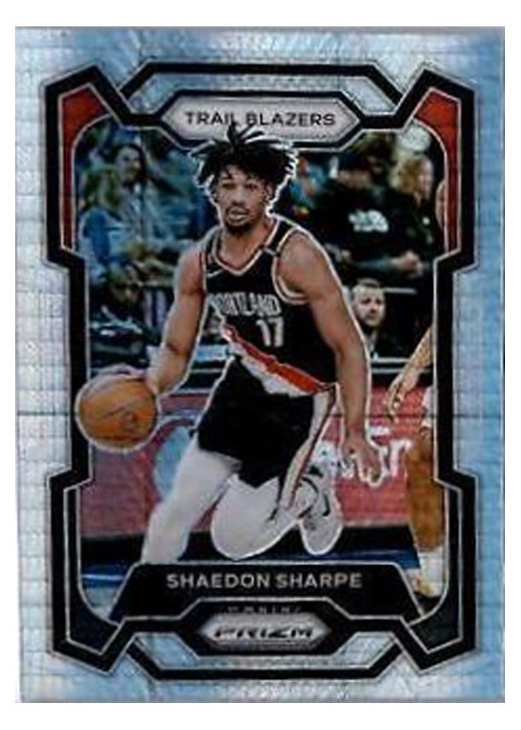 2023-24 Panini Prizm Base Set Shaedon Sharpe #104 card