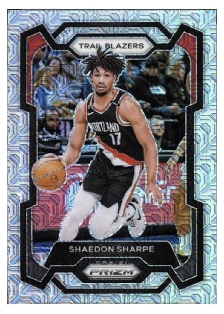 2023-24 Panini Prizm Base Set Shaedon Sharpe #104 card