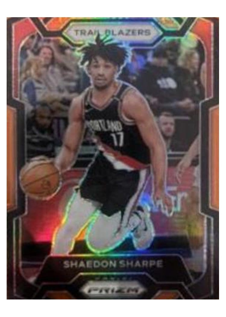 2023-24 Panini Prizm Base Set Shaedon Sharpe #104 card
