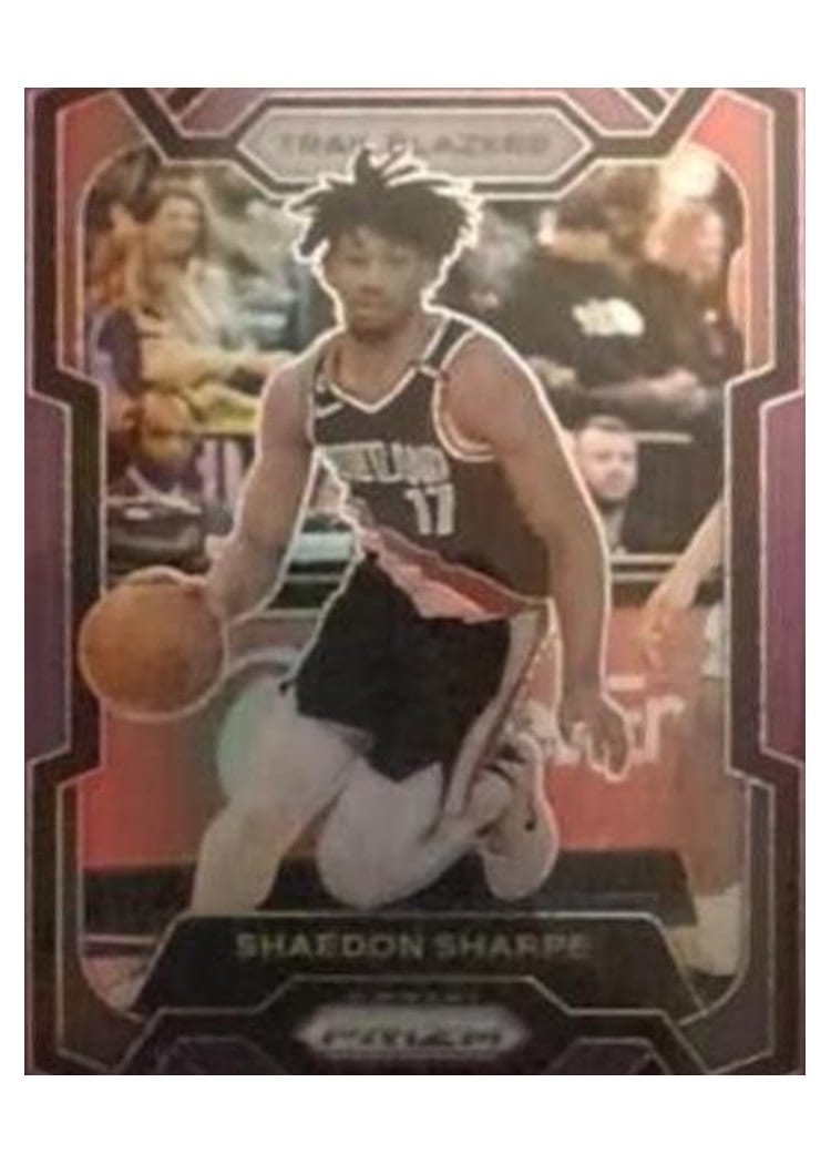 2023-24 Panini Prizm Base Set Shaedon Sharpe #104 card
