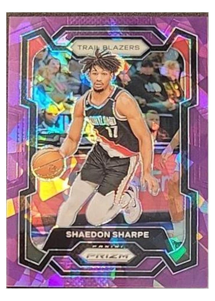2023-24 Panini Prizm Base Set Shaedon Sharpe #104 card