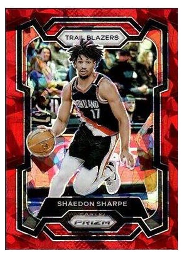 2023-24 Panini Prizm Base Set Shaedon Sharpe #104 card