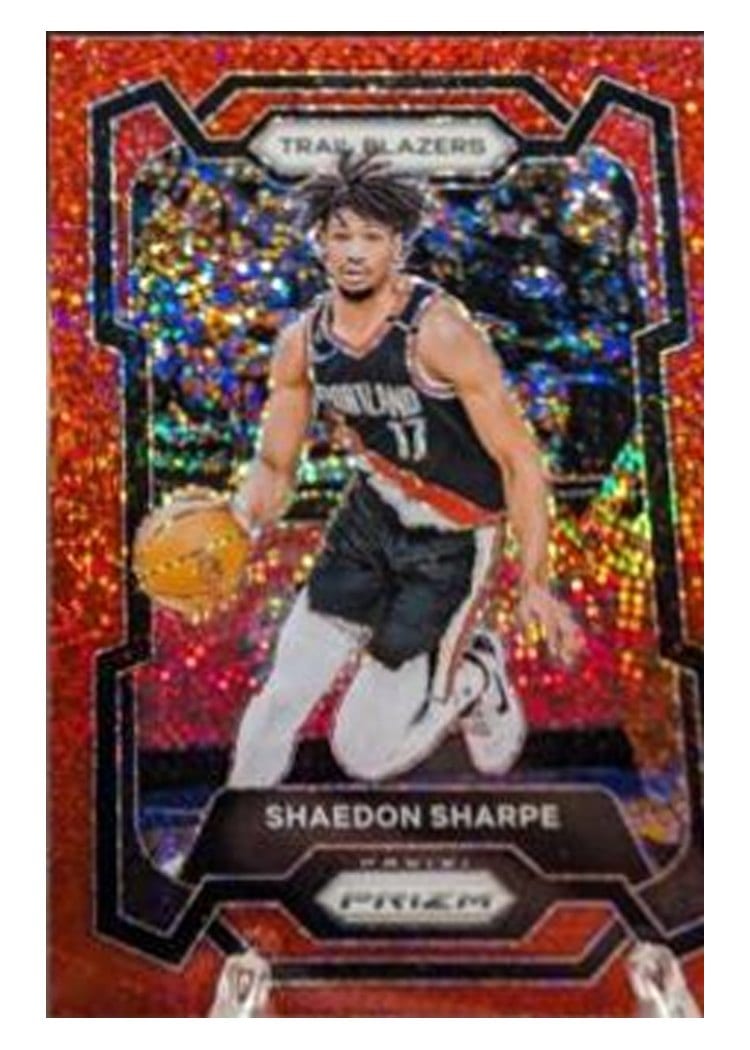 2023-24 Panini Prizm Base Set Shaedon Sharpe #104 card