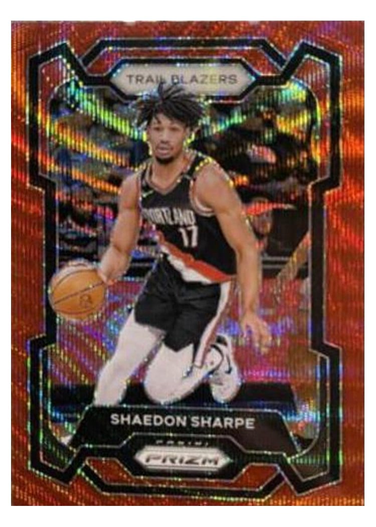 2023-24 Panini Prizm Base Set Shaedon Sharpe #104 card