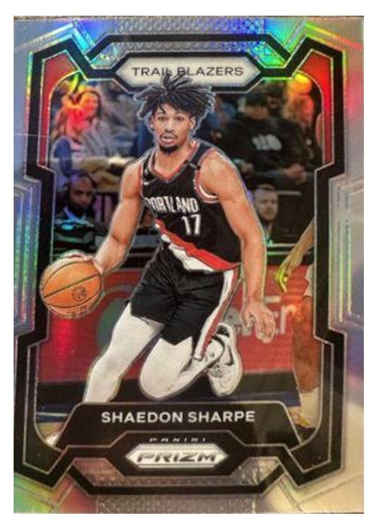 2023-24 Panini Prizm Base Set Shaedon Sharpe #104 card