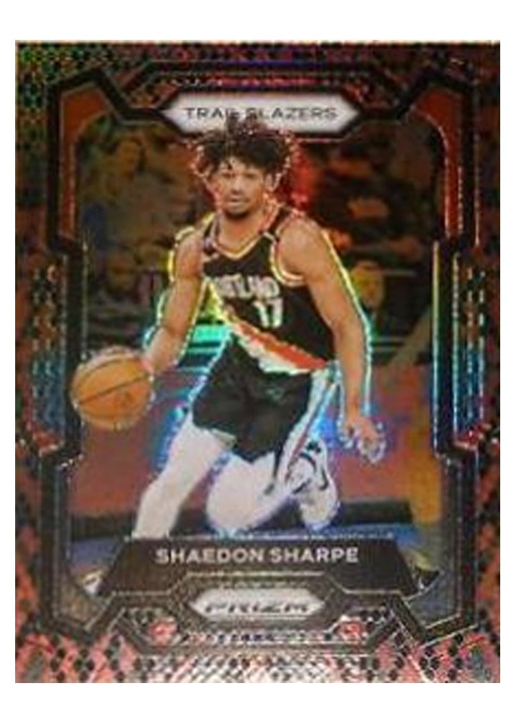 2023-24 Panini Prizm Base Set Shaedon Sharpe #104 card
