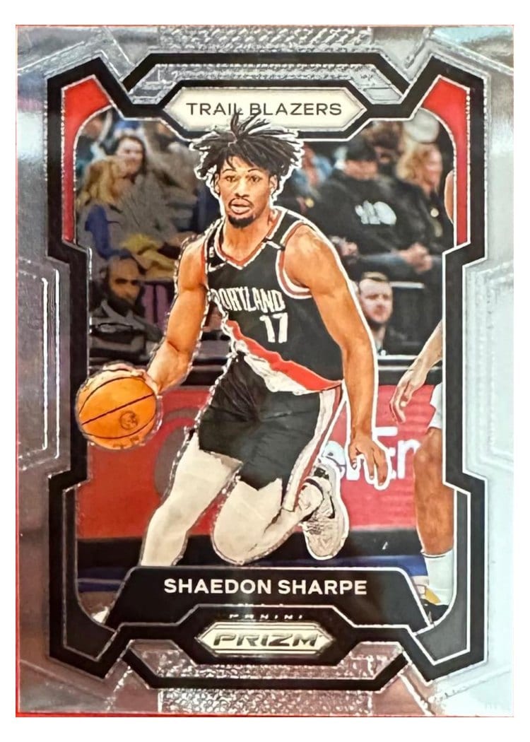 2023-24 Panini Prizm Base Set Shaedon Sharpe #104 card