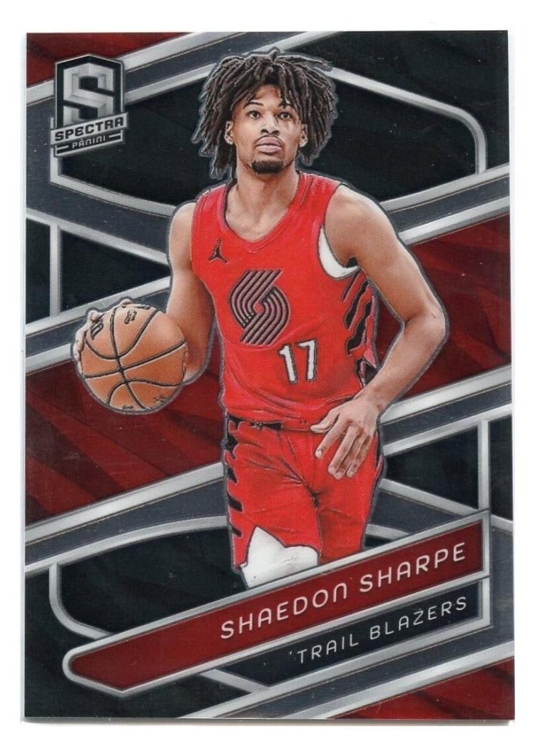 2023-24 Panini Spectra Base Set Shaedon Sharpe #12 card