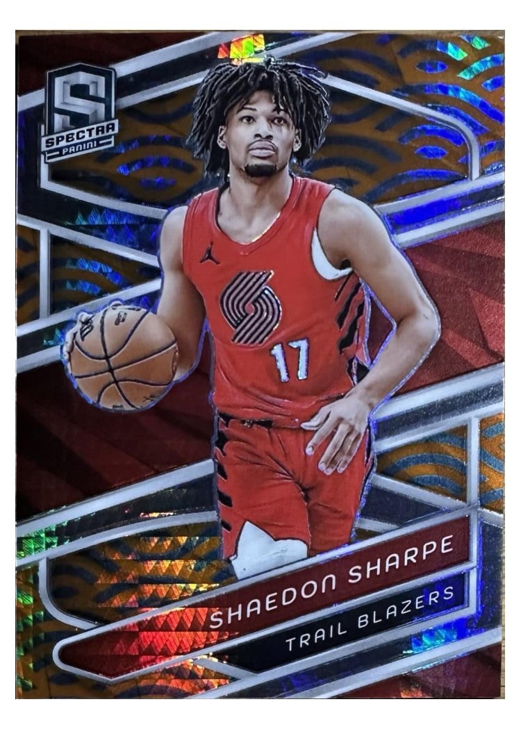 2023-24 Panini Spectra Base Set Shaedon Sharpe #12 card