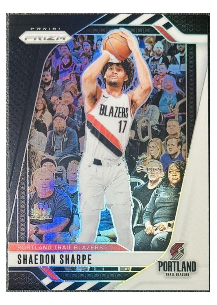 2024-25 Panini Prizm Base Set Shaedon Sharpe #144 card
