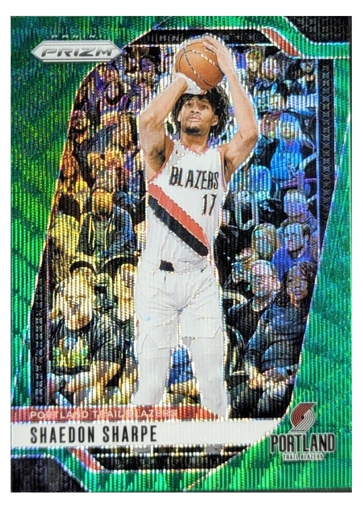 2024-25 Panini Prizm Base Set Shaedon Sharpe #144 card