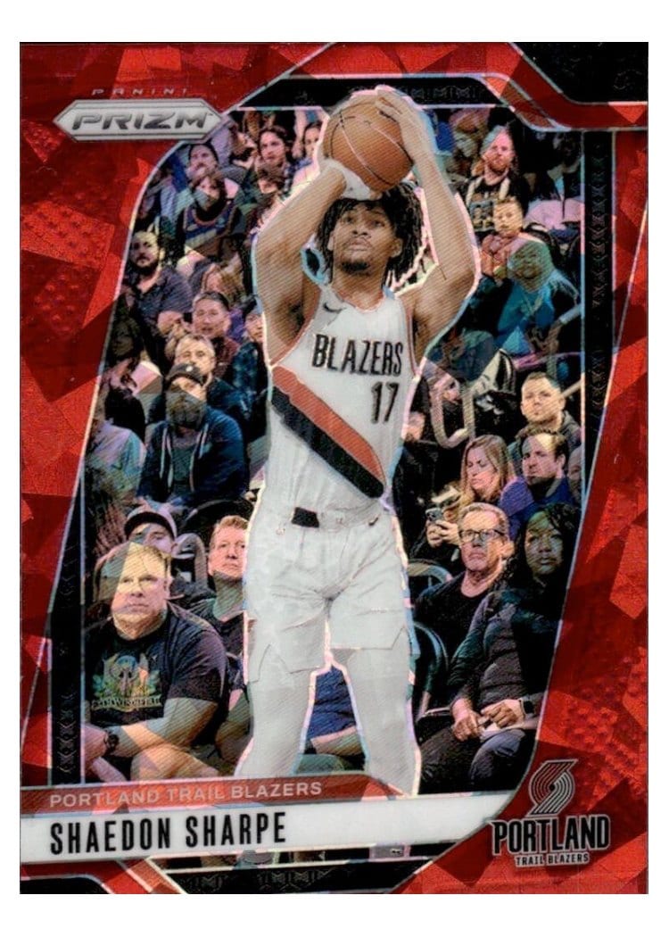 2024-25 Panini Prizm Base Set Shaedon Sharpe #144 card
