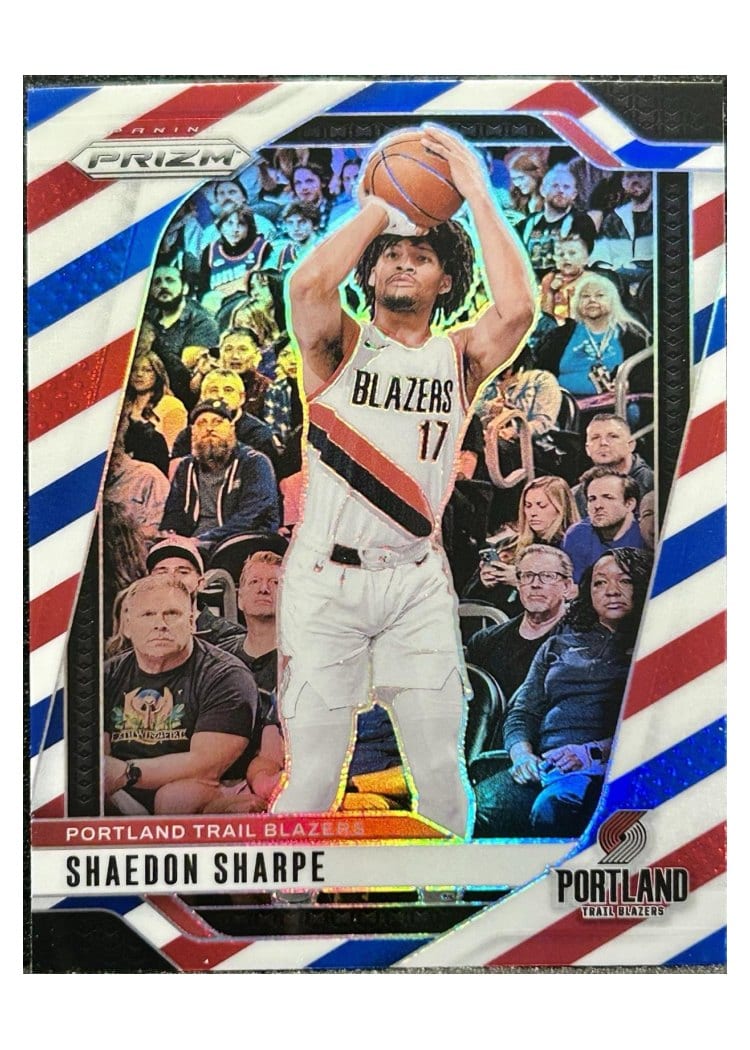 2024-25 Panini Prizm Base Set Shaedon Sharpe #144 card