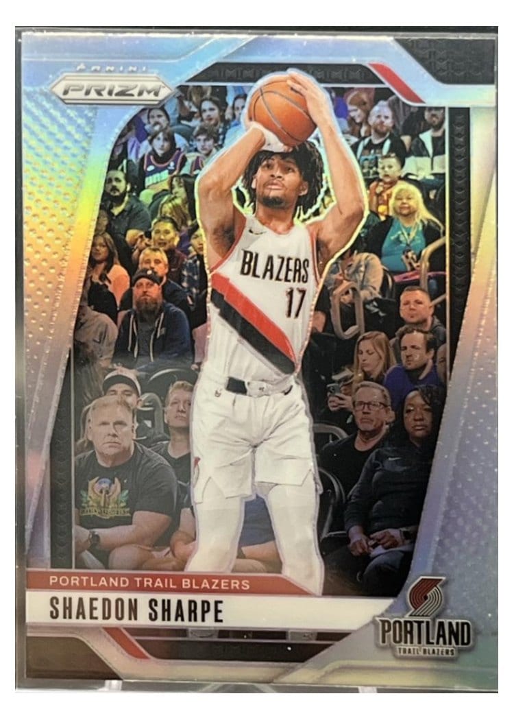 2024-25 Panini Prizm Base Set Shaedon Sharpe #144 card