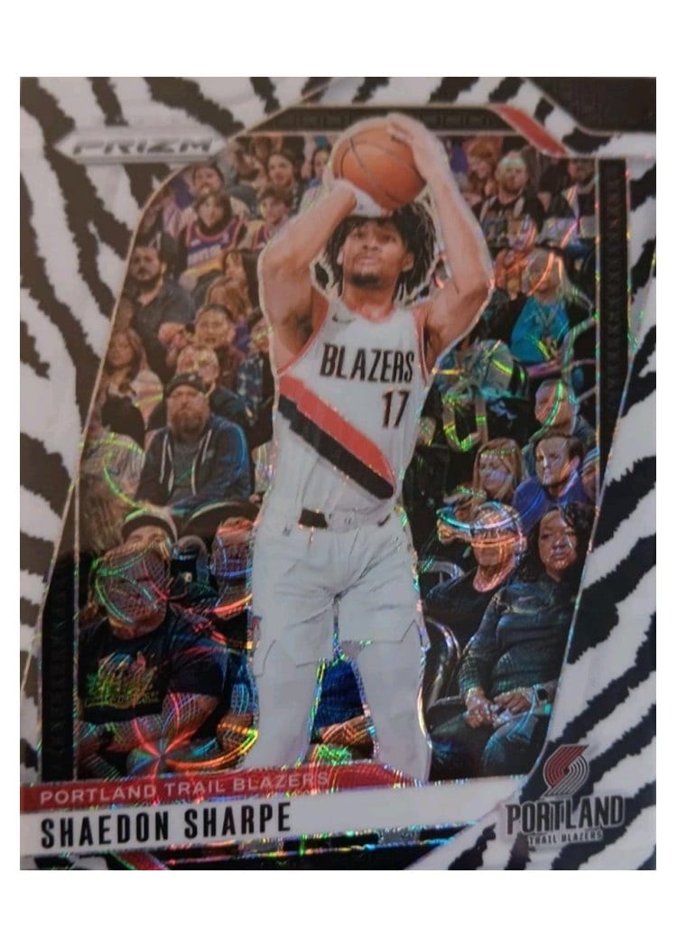 2024-25 Panini Prizm Base Set Shaedon Sharpe #144 card