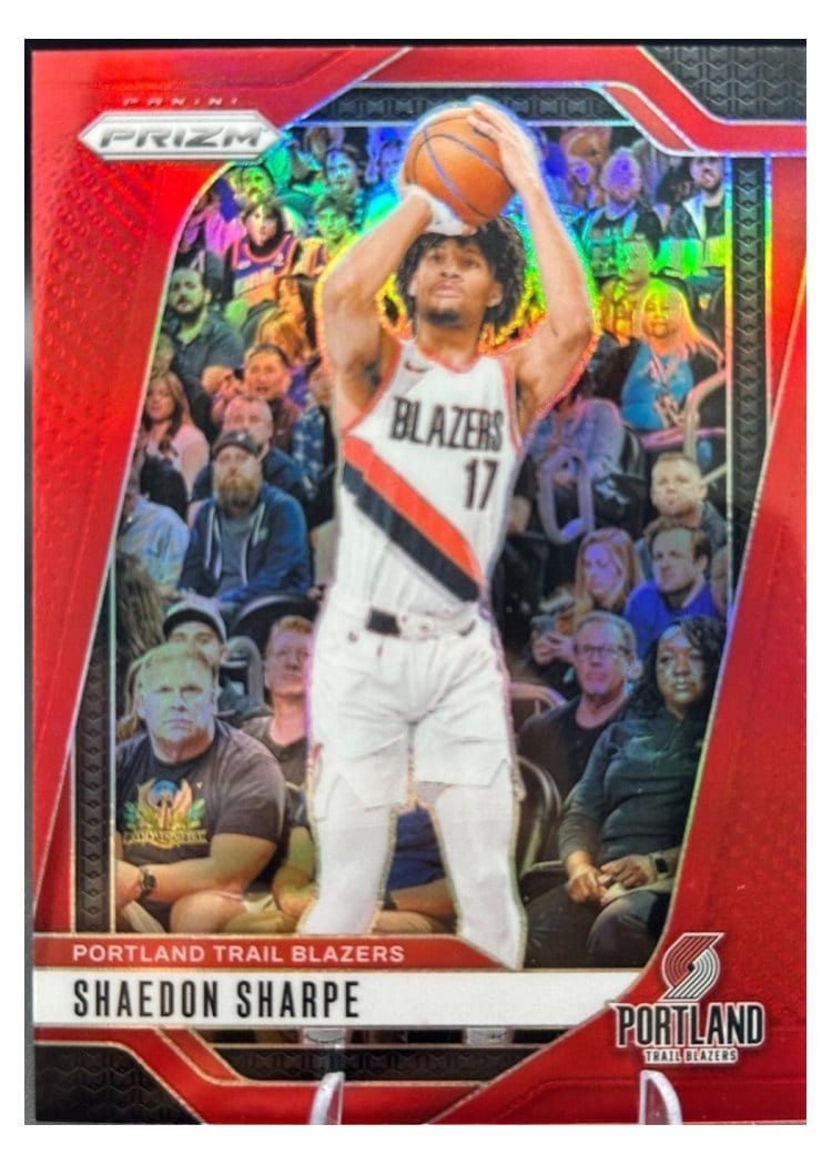 2024-25 Panini Prizm Base Set Shaedon Sharpe #144 card