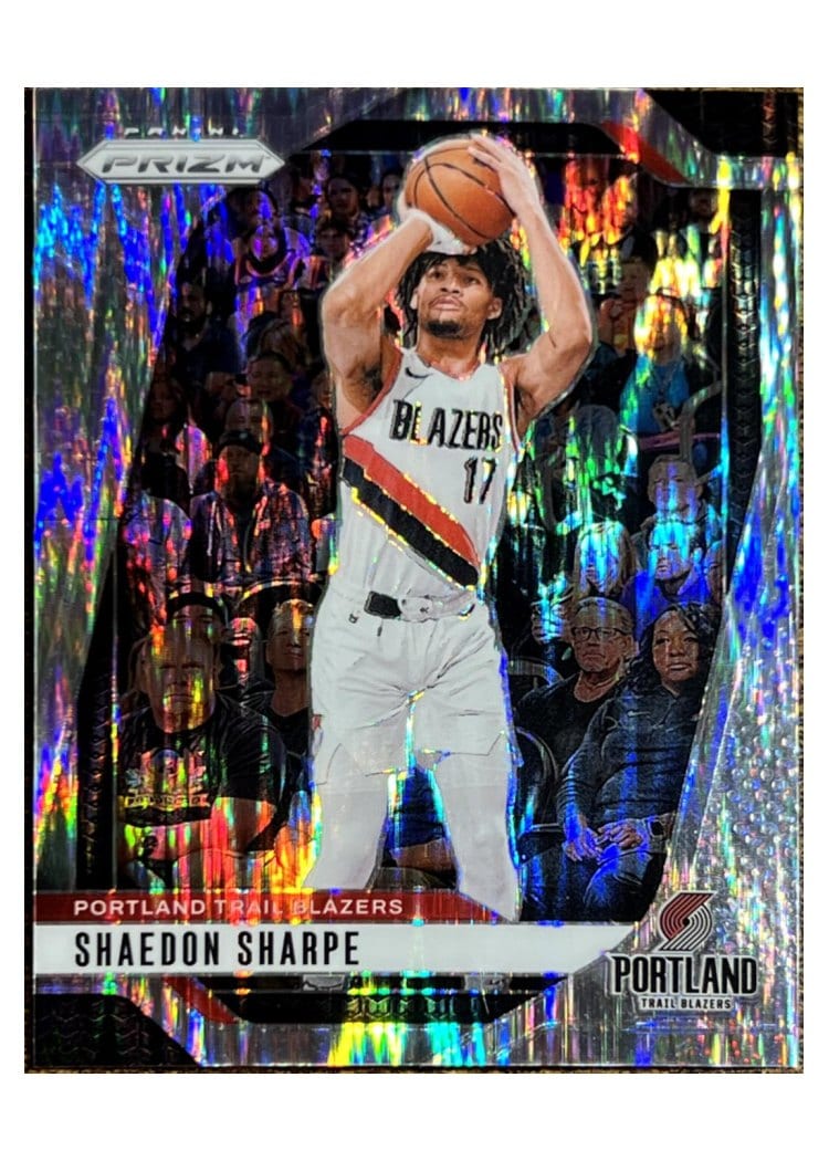 2024-25 Panini Prizm Base Set Shaedon Sharpe #144 card