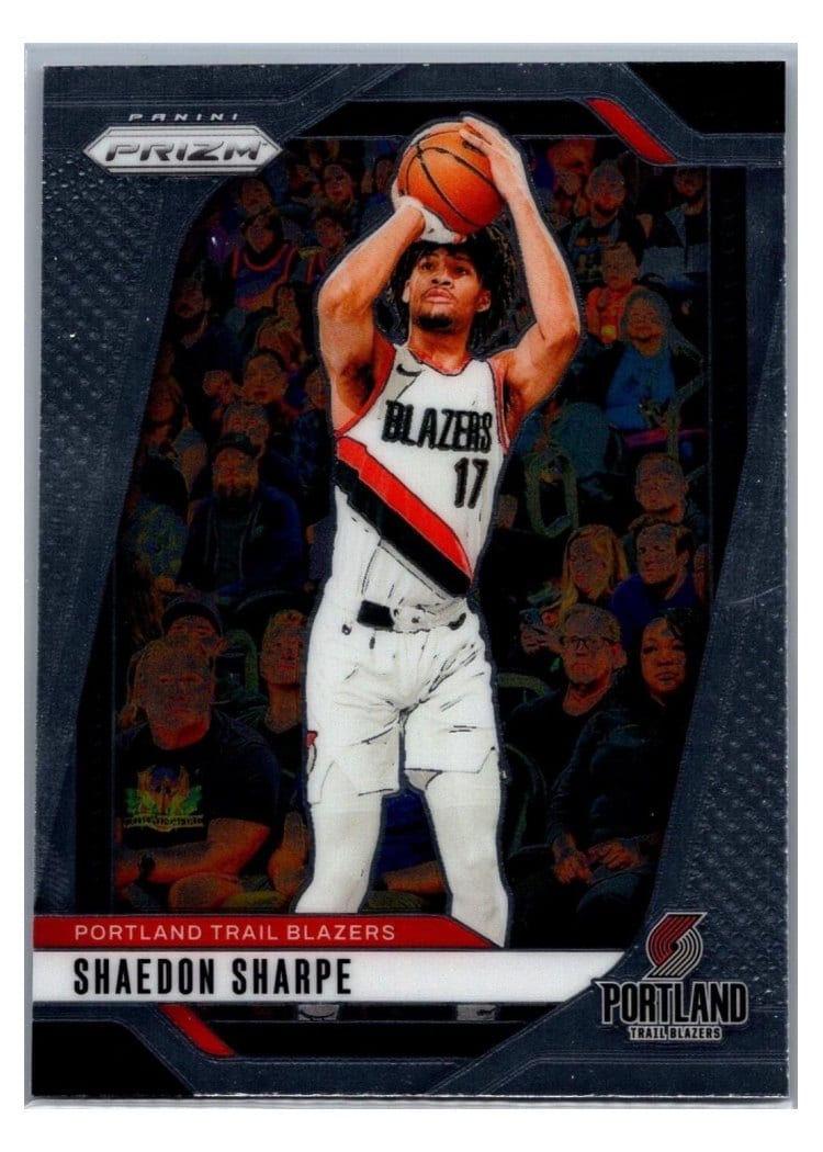 2024-25 Panini Prizm Base Set Shaedon Sharpe #144 card
