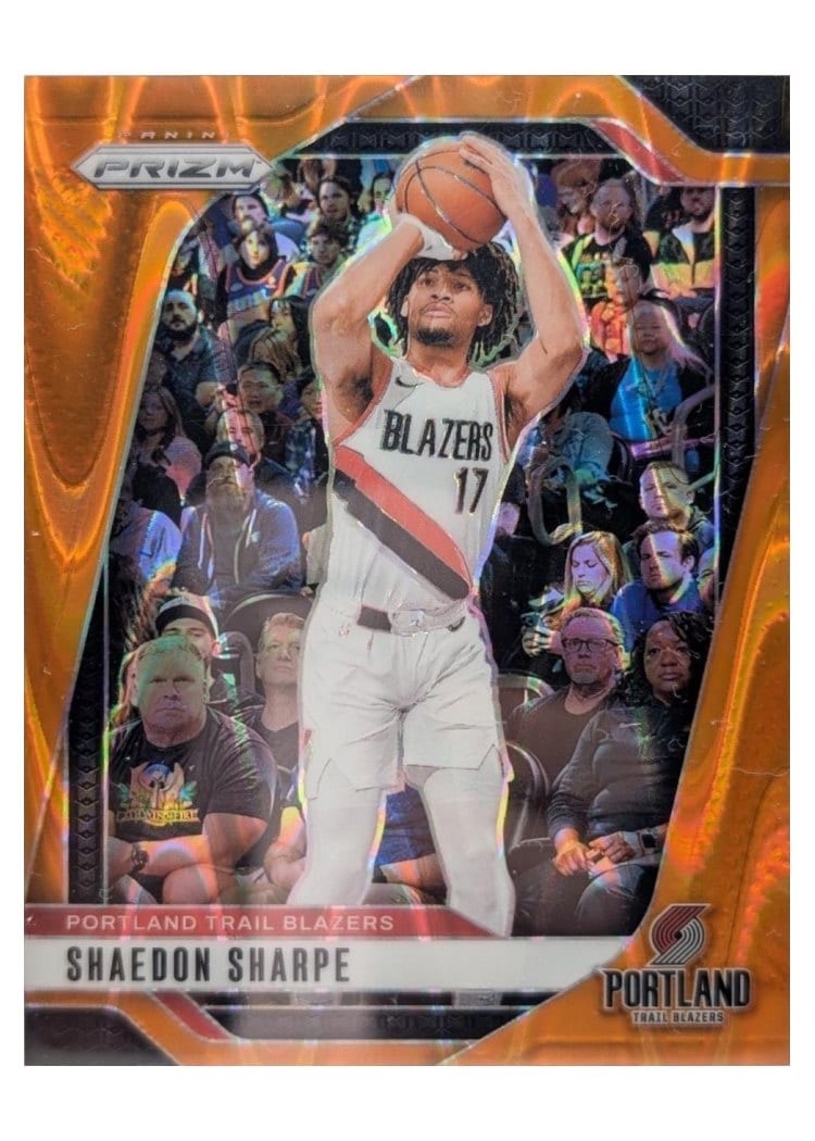 2024-25 Panini Prizm Base Set Shaedon Sharpe #144 card