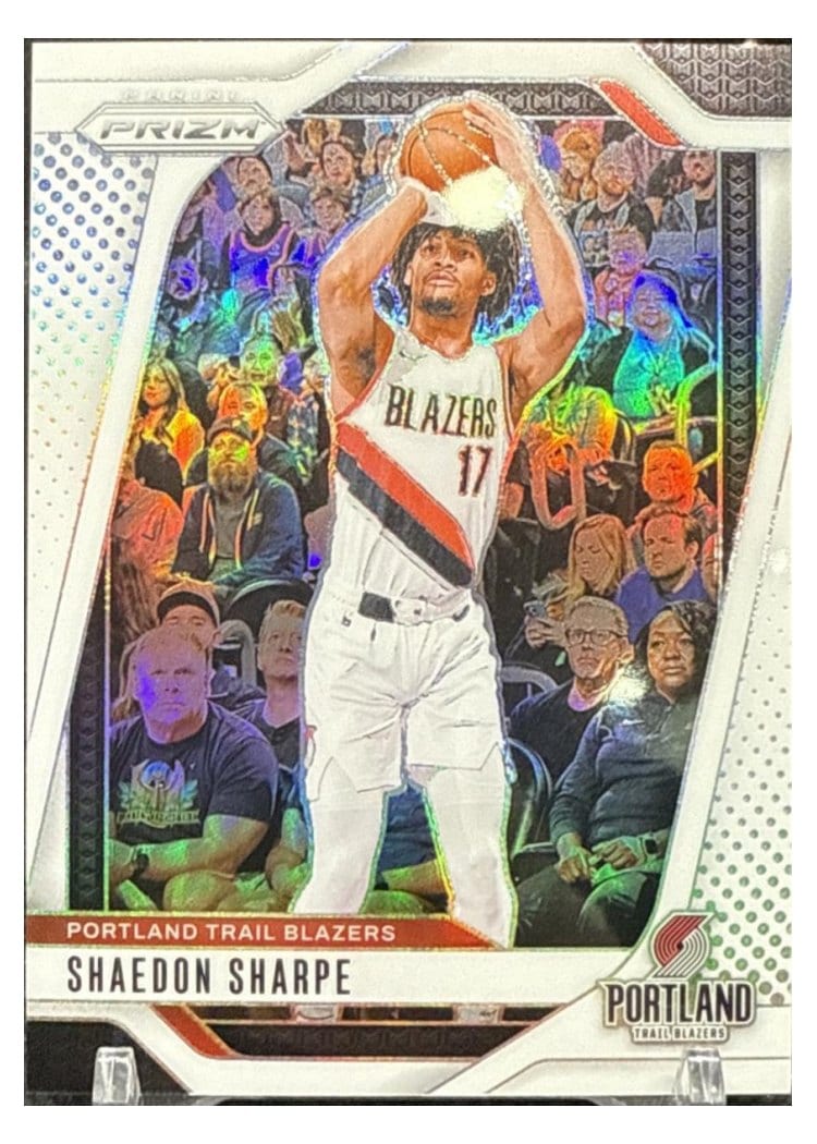 2024-25 Panini Prizm Base Set Shaedon Sharpe #144 card