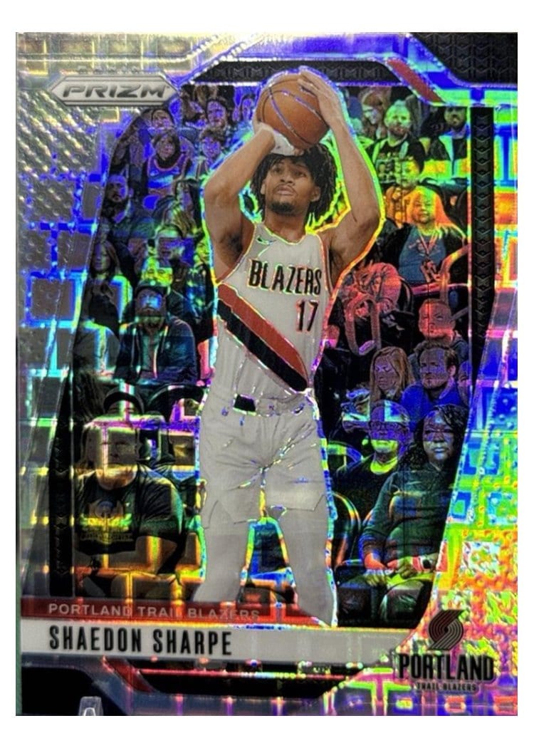 2024-25 Panini Prizm Base Set Shaedon Sharpe #144 card
