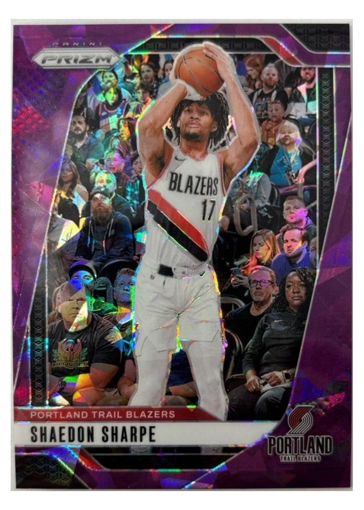 2024-25 Panini Prizm Base Set Shaedon Sharpe #144 card