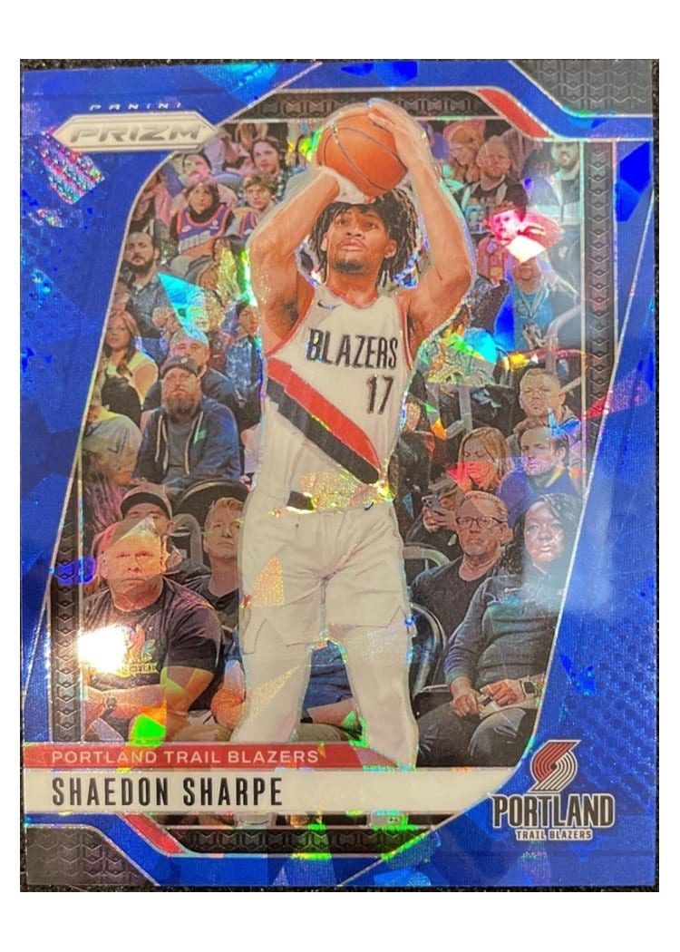 2024-25 Panini Prizm Base Set Shaedon Sharpe #144 card