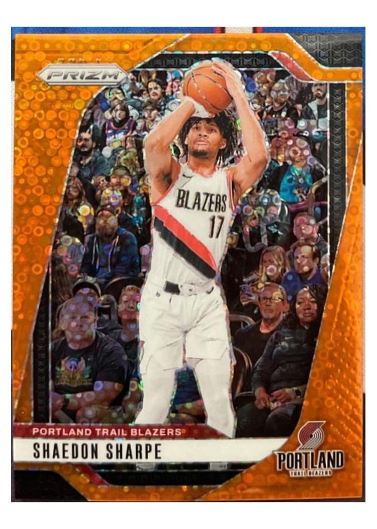 2024-25 Panini Prizm Base Set Shaedon Sharpe #144 card