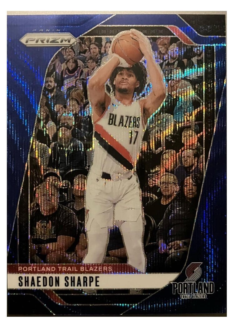 2024-25 Panini Prizm Base Set Shaedon Sharpe #144 card