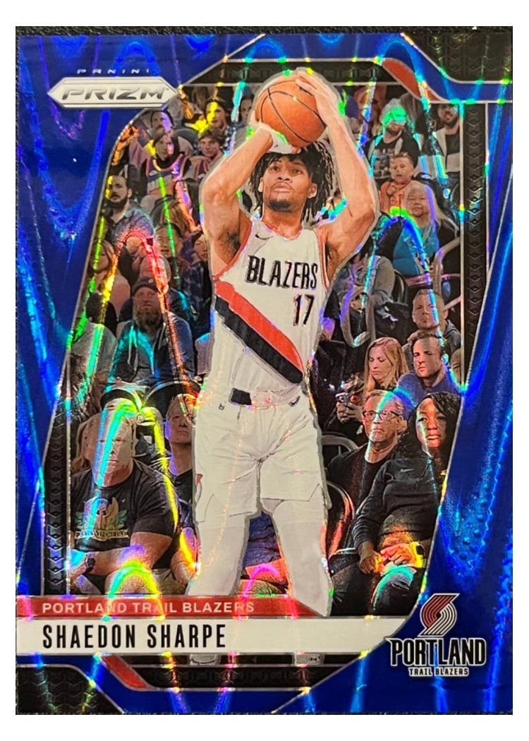 2024-25 Panini Prizm Base Set Shaedon Sharpe #144 card