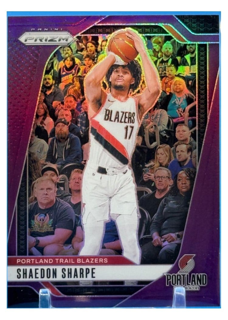 2024-25 Panini Prizm Base Set Shaedon Sharpe #144 card