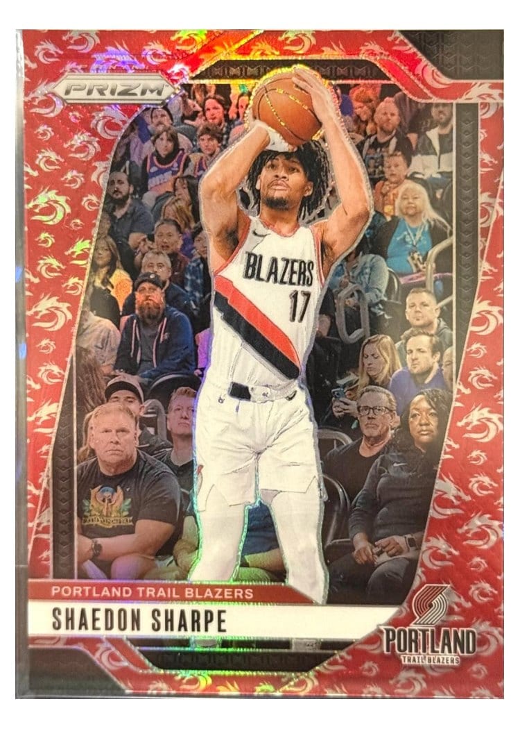2024-25 Panini Prizm Base Set Shaedon Sharpe #144 card