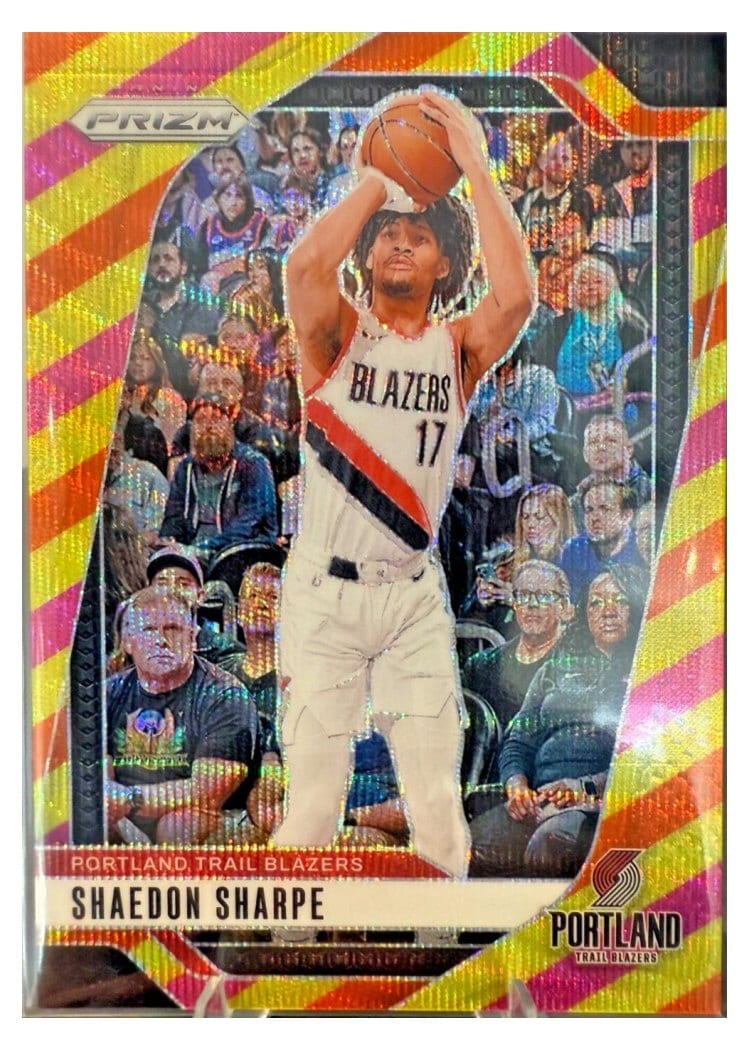 2024-25 Panini Prizm Base Set Shaedon Sharpe #144 card