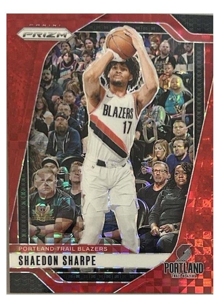 2024-25 Panini Prizm Base Set Shaedon Sharpe #144 card