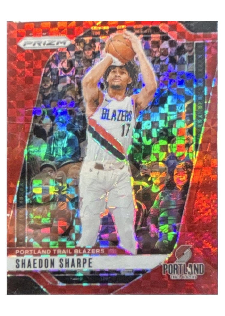 2024-25 Panini Prizm Base Set Shaedon Sharpe #144 card